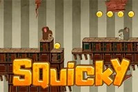 Squicky je HTML5 platformová hra