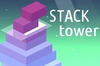 Vysoce návyková arkádová hra Stack Tower, kde skládáte 3D bloky na věž