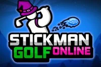 Golfové hřiště v této online sportovní hře je opravdu bláznivé