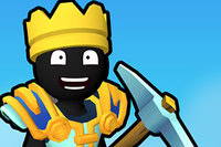 Veďte svého stickman krále, veďte vojáky a dobývejte hrady!