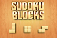 Dřevěná bloková hra inspirovaná Sudoku