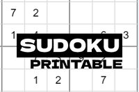 Středně obtížné sudoku