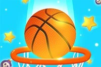 Super Hoops Basketball je logická hra s míčem