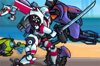 Robotická akční hra Super Megabot Adventure