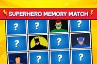 Spáruj svého oblíbeného komiksového superhrdinu v této paměťové hře