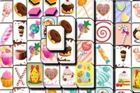 Mahjong solitaire se sladkostmi