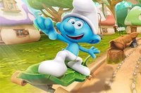 Hrajte The Smurfs Skate Rush a užijte si vítr při jízdě na skateboardu!