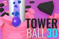 Zrychlete a rozbijte ty platformy v TOWER BALL 3D