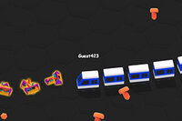 TrainWar.io 3D je vzrušující hra s vláčky v pestrém 3D světě
