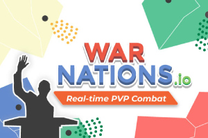 Barevná grafika s textem War Nations