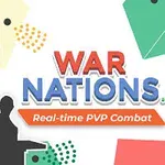 Barevná grafika s textem War Nations