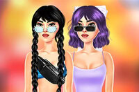 Dej Wednesday styl jemné akademie