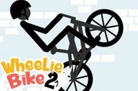 Wheelie Bike 2 je zábavná a návyková casual hra