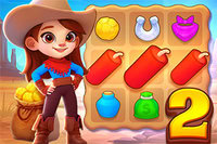 Wild West Match 2 vás vtáhne do vzrušujícího období Zlaté horečky