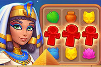 Začněte legendární cestu ve hře Wonders of Egypt Match, napínavé hře