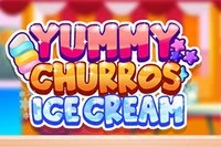 Yummy Churros Ice Cream - lahodná zmrzlinová hra na přípravu a ochutnání