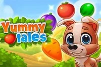 Yummy Tales je zábavná online spoj 3 hra!